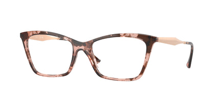 Vogue VO5624 Butterfly Eyeglasses  3199-Rose Havana 53-140-17 - Color Map Pink