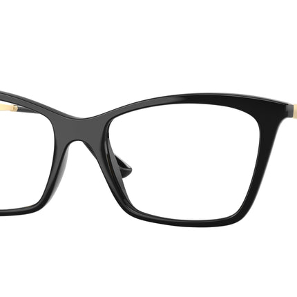Vogue VO5624 Butterfly Eyeglasses  W44-Black 53-140-17 - Color Map Black