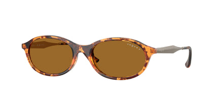 Vogue VO5625S Oval Sunglasses  320083-Yellow Havana 52-135-18 - Color Map Tortoise