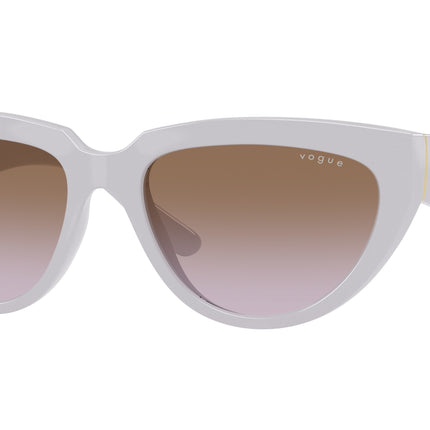 Vogue VO5629S Irregular Sunglasses  319368-Full Wisteria 54-140-17 - Color Map Violet