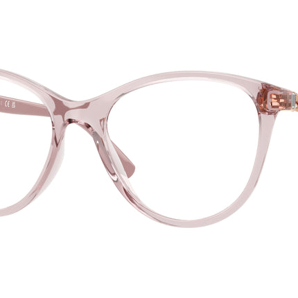 Vogue VO5631B Phantos Eyeglasses  2828-Transparent Pink 53-140-17 - Color Map Pink