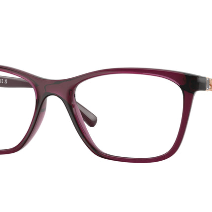Vogue VO5632B Pillow Eyeglasses  2989-Transparent Cherry 53-140-17 - Color Map Violet