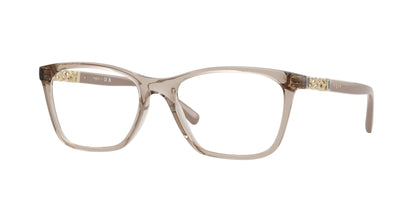 Vogue VO5632B Pillow Eyeglasses  2990-Transparent Caramel 53-140-17 - Color Map Brown