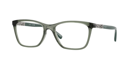 Vogue VO5632B Pillow Eyeglasses  3086-Transparent Mallard Green 53-140-17 - Color Map Green