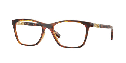 Vogue VO5632B Pillow Eyeglasses  W656-Dark Havana 53-140-17 - Color Map Brown