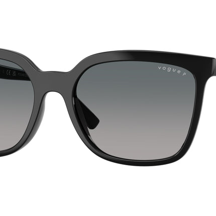 Vogue VO5633SB Square Sunglasses  W44/8S-Black 56-140-18 - Color Map Black