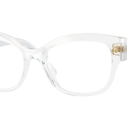 Vogue VO5635U Pillow Eyeglasses  3226-Top White/Transparent 53-140-17 - Color Map White