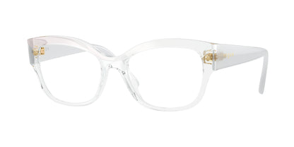 Vogue VO5635U Pillow Eyeglasses  3226-Top White/Transparent 53-140-17 - Color Map White