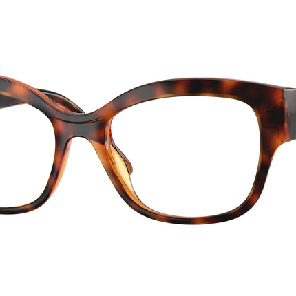 Vogue VO5635U Pillow Eyeglasses  W656-Dark Havana 53-140-17 - Color Map Brown