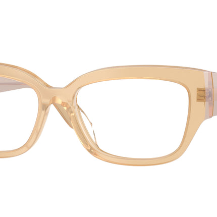 Vogue VO5639U Pillow Eyeglasses  3234-Transparent Pearl Cream 54-140-16 - Color Map Brown