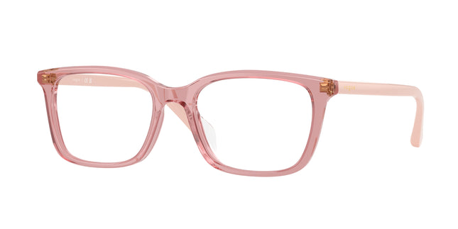 Vogue VO5643D Pillow Eyeglasses  2921-Transparent Pink 53-145-18 - Color Map Pink