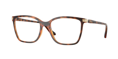Vogue VO5654 Square Eyeglasses  W656-Dark Havana 53-140-17 - Color Map Brown