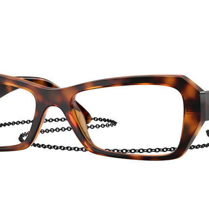 Vogue VO5656U Butterfly Eyeglasses  W656-Dark Havana 54-140-17 - Color Map Brown