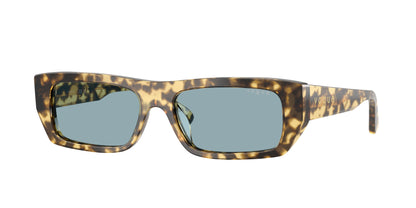 Vogue VO5657SU Rectangle Sunglasses  324180-Brown/Beige Tortoise 53-140-16 - Color Map Brown