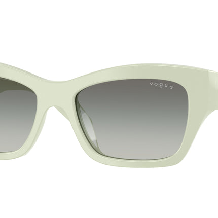 Vogue VO5658SU Butterfly Sunglasses  324311-Full Mint Green 53-140-17 - Color Map Green
