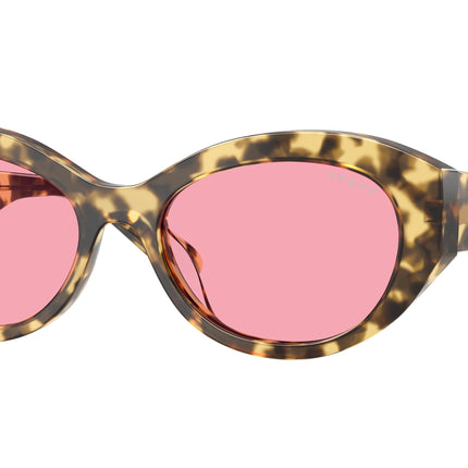 Vogue VO5659SU Irregular Sunglasses  324184-Brown Beige Tortoise 52-140-17 - Color Map Tortoise