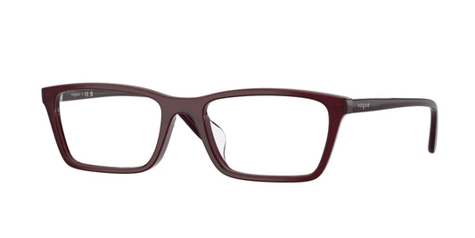 Vogue VO5667F Pillow Eyeglasses  2426-Full Bordeaux 54-140-18 - Color Map Red