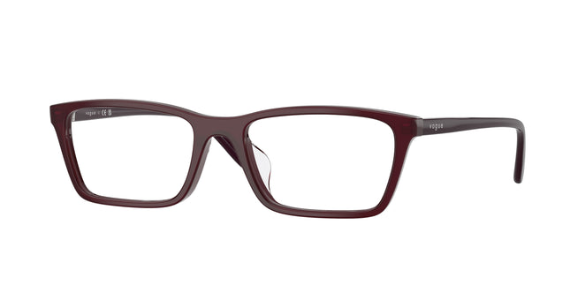 Vogue VO5667F Pillow Eyeglasses  2426-Full Bordeaux 54-140-18 - Color Map Red