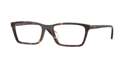Vogue VO5667F Pillow Eyeglasses  W656-Dark Havana 54-140-18 - Color Map Brown