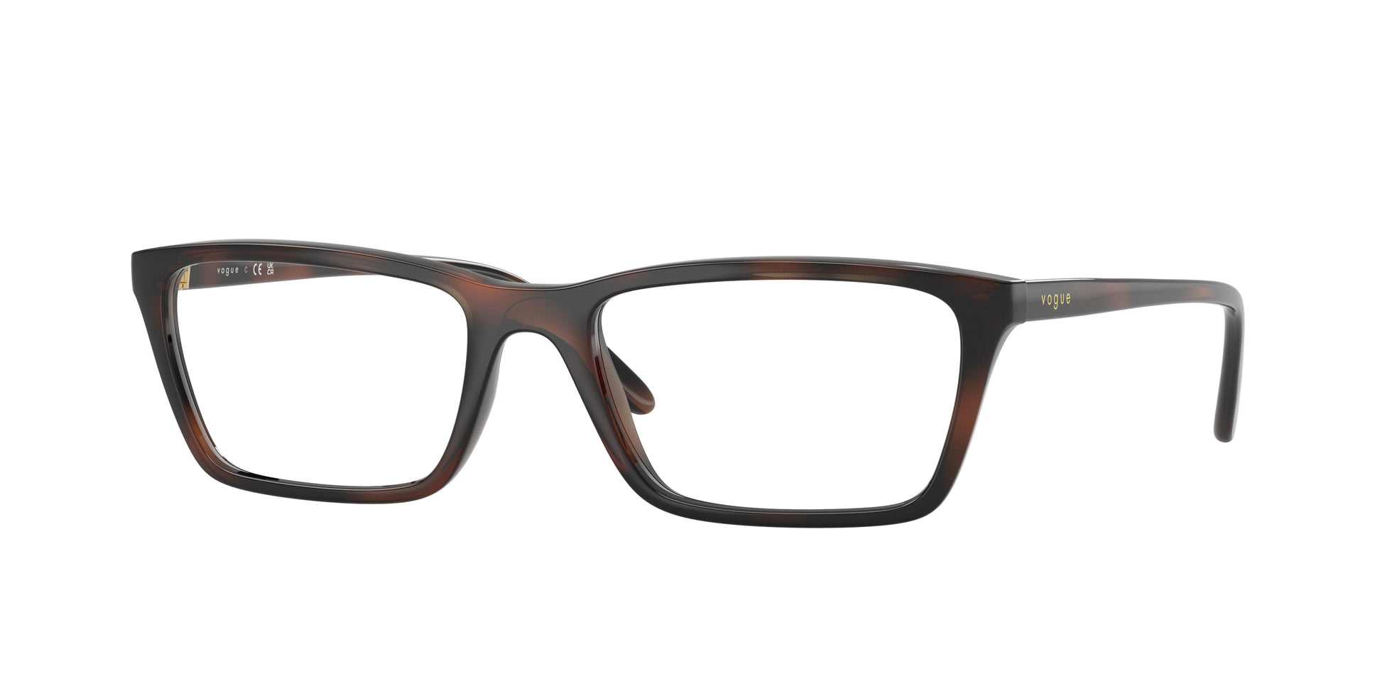 Vogue VO5667 Pillow Eyeglasses  2386-Brown Havana 54-140-18 - Color Map Brown