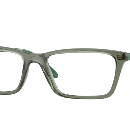 Vogue VO5667 Pillow Eyeglasses  3086-Transparent Mallard Green 52-140-18 - Color Map Green