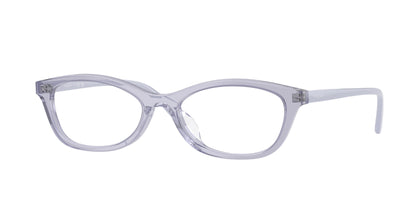 Vogue VO5668F Cat Eye Eyeglasses  2745-Transparent Lilac 53-140-17 - Color Map Violet