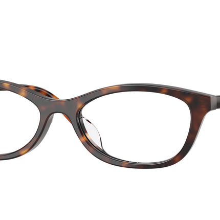 Vogue VO5668F Cat Eye Eyeglasses  W656-Dark Havana 53-140-17 - Color Map Brown