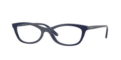 Vogue VO5668 Cat Eye Eyeglasses  2288-Full Dark Blue 53-140-17 - Color Map Blue