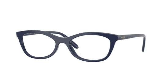 Vogue VO5668 Cat Eye Eyeglasses  2288-Full Dark Blue 53-140-17 - Color Map Blue
