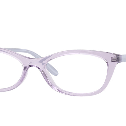 Vogue VO5668 Cat Eye Eyeglasses  2745-Transparent Lilac 53-140-17 - Color Map Violet