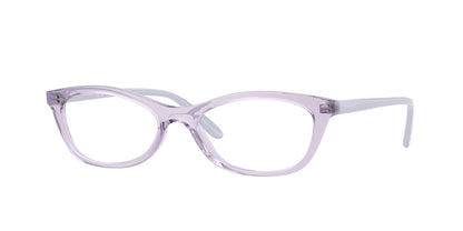 Vogue VO5668 Cat Eye Eyeglasses  2745-Transparent Lilac 53-140-17 - Color Map Violet