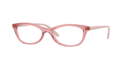 Vogue VO5668 Cat Eye Eyeglasses  2748-Transparent Pink 53-140-17 - Color Map Pink