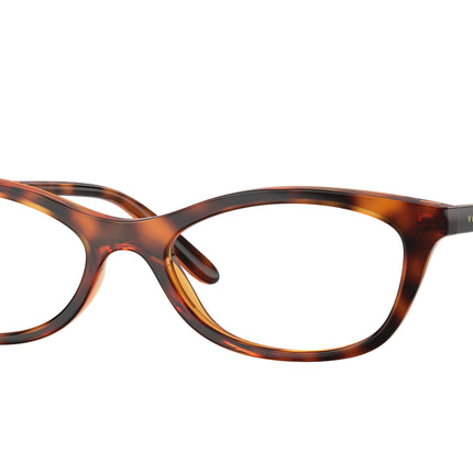 Vogue VO5668 Cat Eye Eyeglasses  W656-Dark Havana 53-140-17 - Color Map Brown