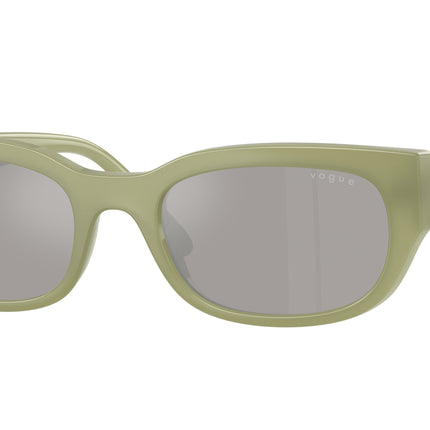 Vogue VO5669S Pillow Sunglasses  32546G-Opaline Green 54-140-20 - Color Map Green