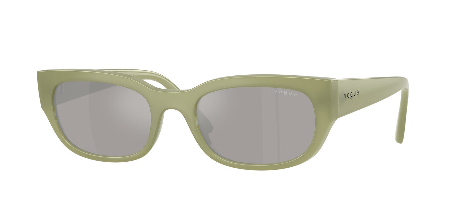 Vogue VO5669S Pillow Sunglasses  32546G-Opaline Green 54-140-20 - Color Map Green