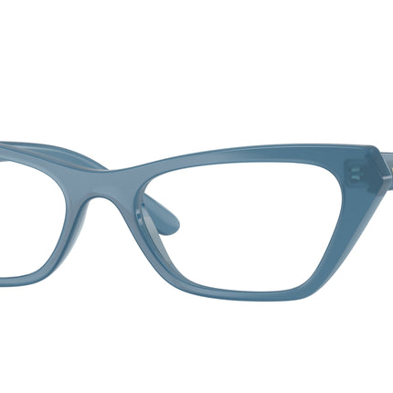Vogue VO5670 Cat Eye Eyeglasses  3036-Opaline Blue 53-140-18 - Color Map Blue