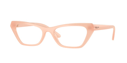 Vogue VO5670 Cat Eye Eyeglasses  3256-Opaline Pink 53-140-18 - Color Map Pink