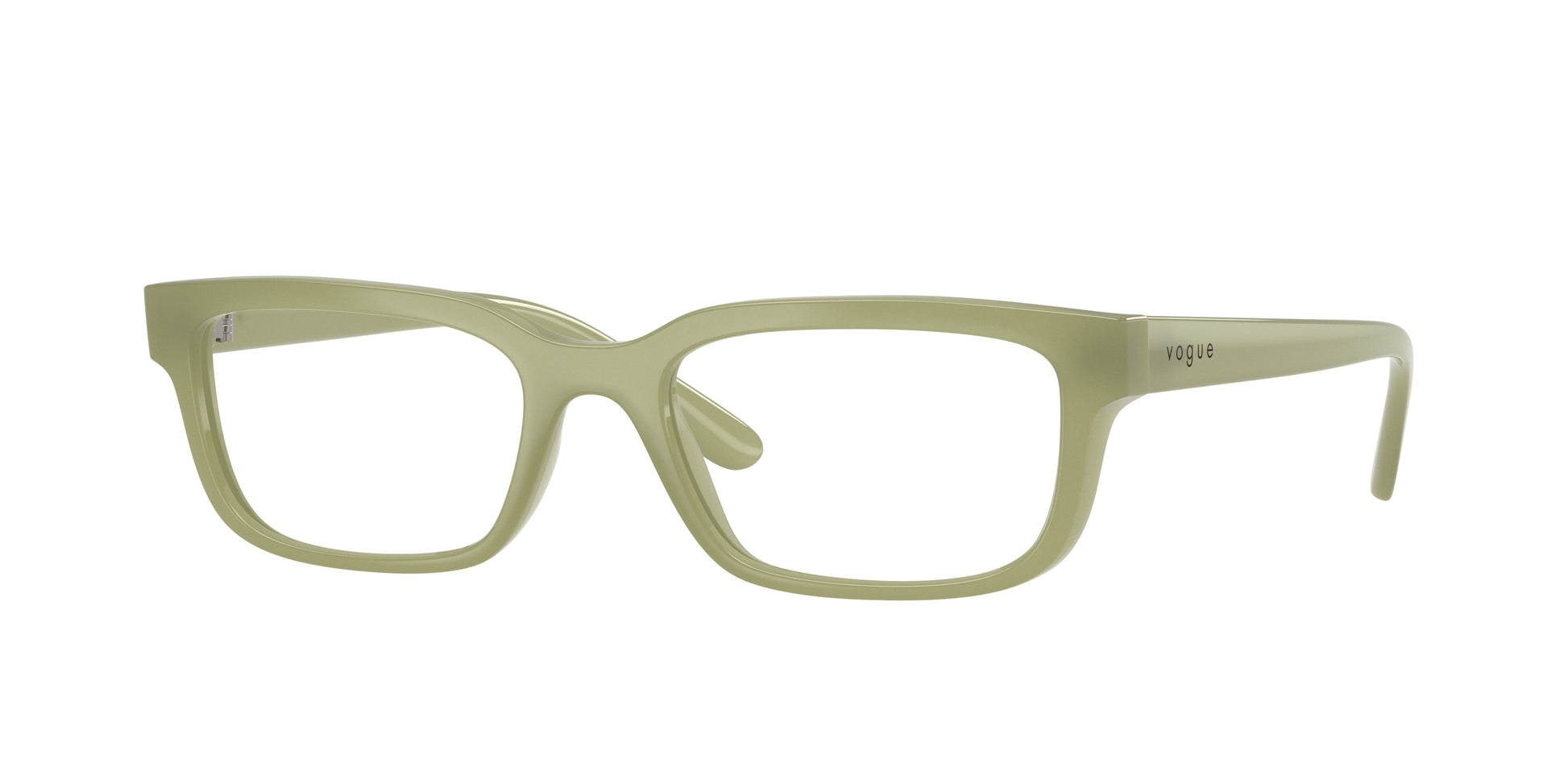 Vogue VO5671 Rectangle Eyeglasses  3254-Opaline Green 51-140-18 - Color Map Green