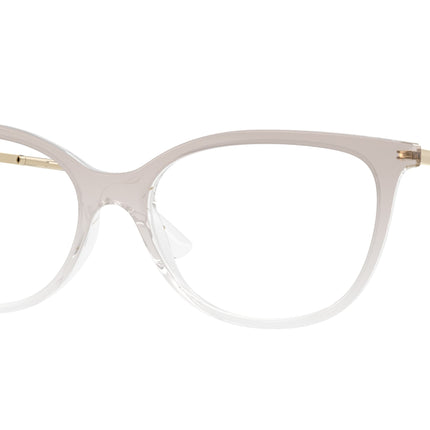 Vogue VO5673 Oval Eyeglasses  2736-Transparent Gradient Brown 52-140-16 - Color Map Brown