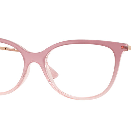 Vogue VO5673 Oval Eyeglasses  3258-Gradient Pink/Transparent Pink 54-140-16 - Color Map Pink