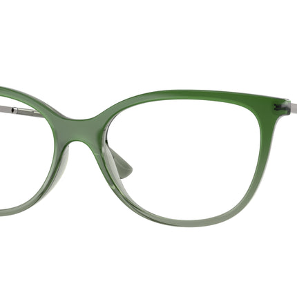 Vogue VO5673 Oval Eyeglasses  3259-Gradient Green/Transparent Green 52-140-16 - Color Map Green