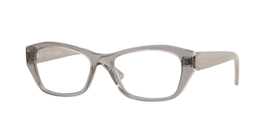 Vogue VO5676 Irregular Eyeglasses  2726-Transparent Grey 51-135-16 - Color Map Grey
