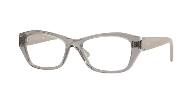Vogue VO5676 Irregular Eyeglasses  2726-Transparent Grey 51-135-16 - Color Map Grey