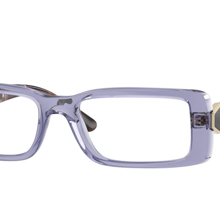 Vogue VO5677 Rectangle Eyeglasses  3177-Transparent Violet 50-135-17 - Color Map Violet