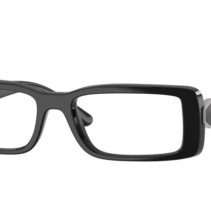 Vogue VO5677 Rectangle Eyeglasses  W44-Black 52-135-17 - Color Map Black