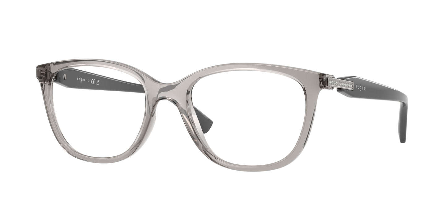 Vogue VO5679B Phantos Eyeglasses  2726-Transparent Grey 53-140-19 - Color Map Grey