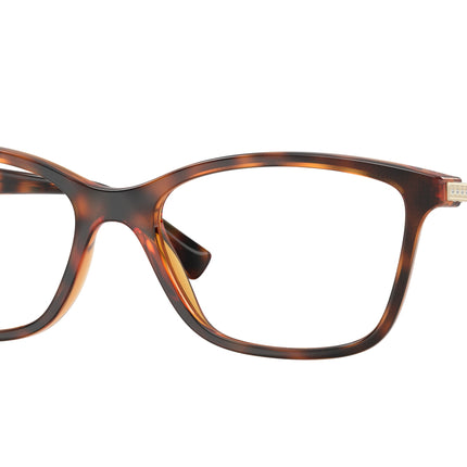 Vogue VO5680B Pillow Eyeglasses  W656-Dark Havana 52-140-17 - Color Map Brown