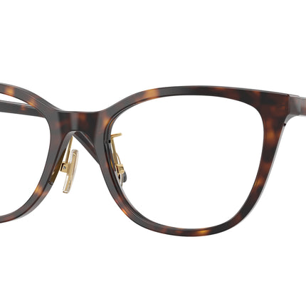 Vogue VO5685D Cat Eye Eyeglasses  W656-Dark Havana 53-145-18 - Color Map Brown