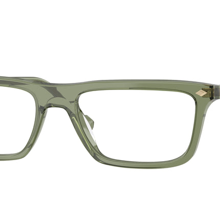 Vogue VO5686 Pillow Eyeglasses  3187-Transparent Green 55-145-18 - Color Map Green