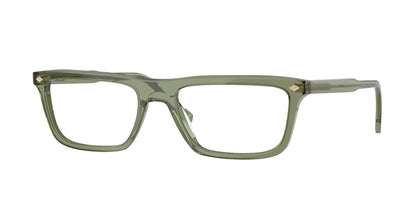 Vogue VO5686 Pillow Eyeglasses  3187-Transparent Green 55-145-18 - Color Map Green